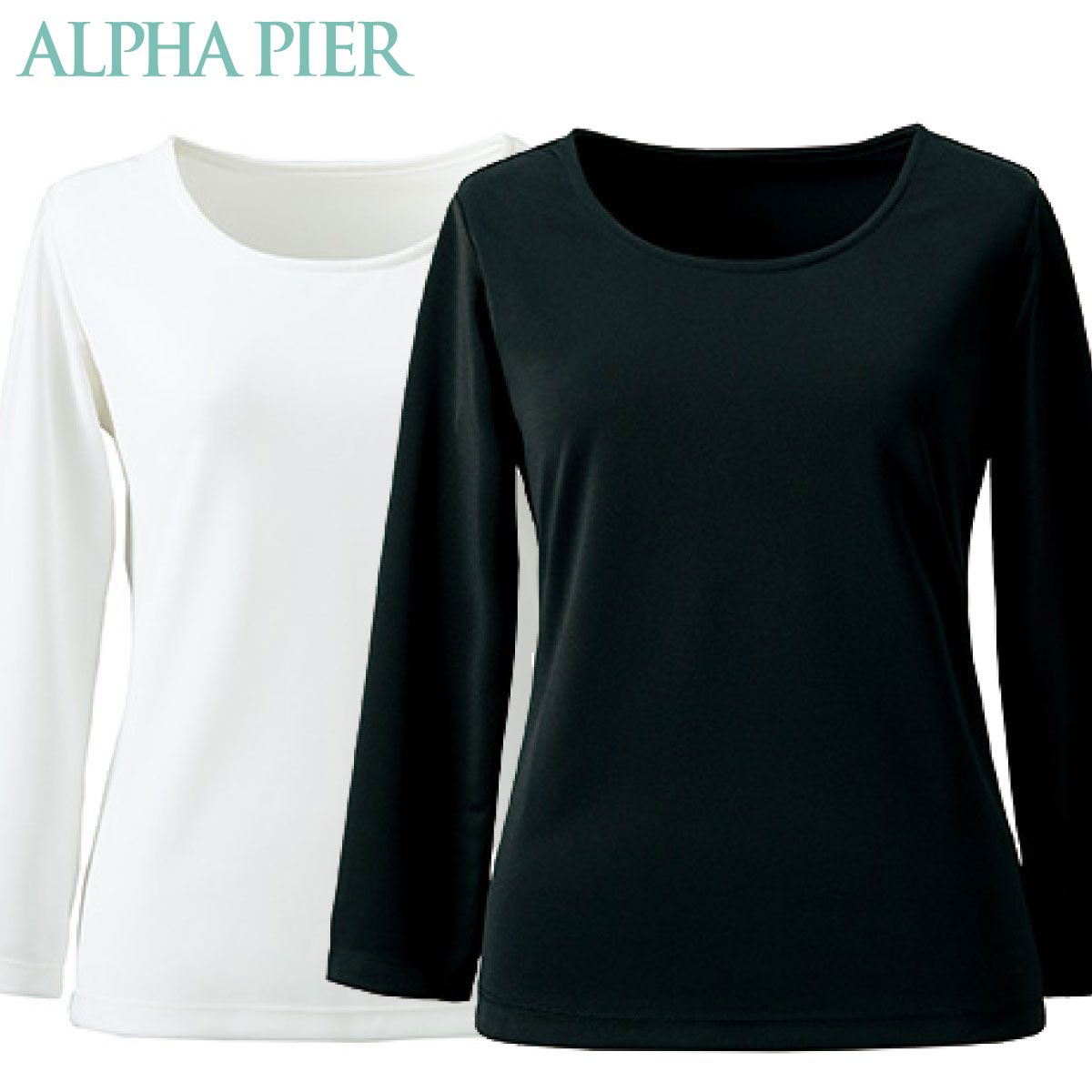 カットソー（半袖）NF1537 S～3L チクマ ALPHA PIRE アルファピア 2色展開