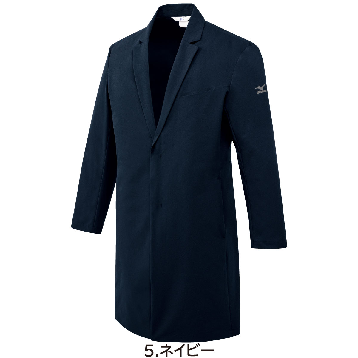 ドクターコート(長袖)［男性用］ MZ-0309 S〜3L 2色展開 ミズノ MIZUNO チトセ ユナイト 2