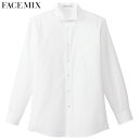 Men's Shirts メンズシャツ フォーマルな場で使用される、 鳥の翼のような衿のついた メンズウイングカラーシャツ。 レストランやホテルなど 格調高い場所におすすめです。 【MATERIAL】 素材：ブロード 混率：ポリエステル65%・綿35% ■男性用 メンズ ■左胸アウトポケット 【COLOR】 ■15.ホワイト 【SIZE】 ■S/M/L/LL/3L/4L ★☆女性用はこちら☆★