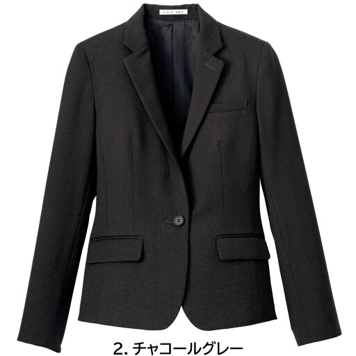 レディスストレッチジャケット FJ0305L 5号〜17号 女性用 FACEMIX フェイスミックス 3色展開