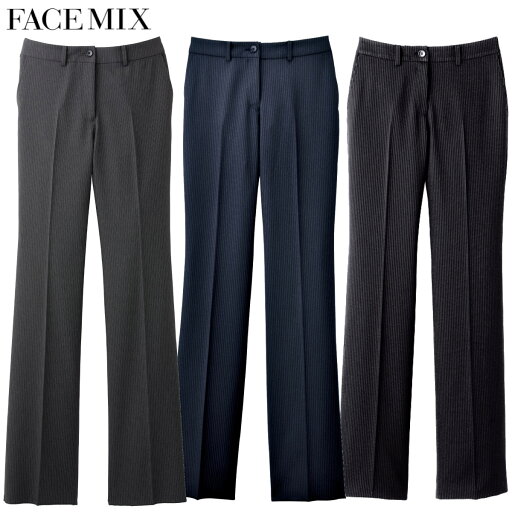 レディスノータックストレートパンツ FP6301L 5号〜17号 女性用 FACEMIX フェイスミックス 3色展開 レディスノータックストレートパンツ FP6301L 5号〜17号 女性用 FACEMIX フェイスミックス 3色展開
