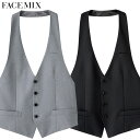 Men's Cummer Vest メンズカマーベスト 優美なラインがフォーマルスタイルを 一層引き立てるカマーベスト。 【MATERIAL】 素材：パミオ 混率：ポリエステル100% ■男性用 メンズ ■無地 ■ストレッチ ■撥水 ■防汚 ■静電気防止 ■手洗い洗濯OK ■総裏 ■背ベルト ■左胸ペン挿しポケット付き ■両脇箱ポケット 【COLOR】 ■2.グレー ■16.ブラック 【SIZE】 ■S/M/L/LL/3L/4L ★☆女性用商品はこちら☆★