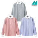 シャツ(長袖)BV2201 5号~19号 女性用 レディス 住商モンブラン MONTBLANC 3色展開