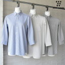7分袖ボタンダウンニットシャツ(男女兼用)CH4498 SS〜5L セブンユニフォーム SEVEN UNIFORM 3色展開