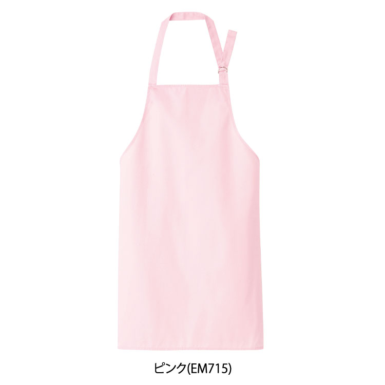 Aprons - 胸あてエプロン(男女兼用) EM-715 フリー サーヴォ Servo サーヴォ SerVo ピンク