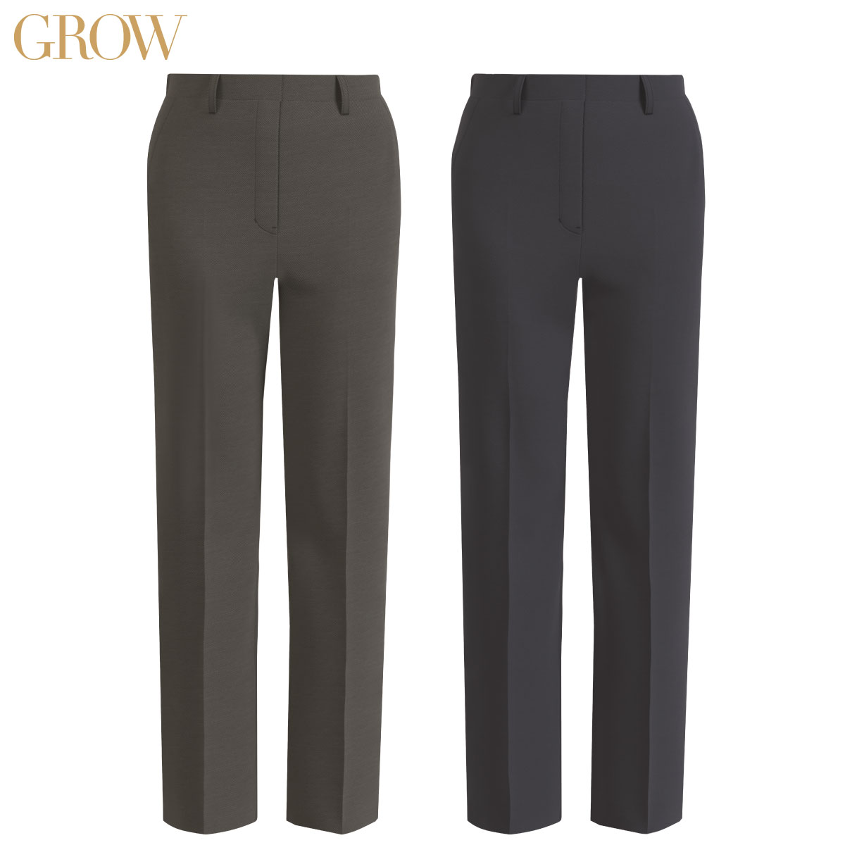 パンツ GPAL-2256 5号~19号 女性用 GROW グロウ 2色展開