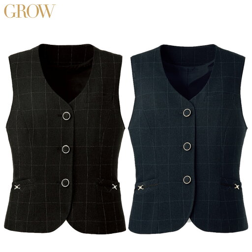 ベスト GVEL-1354 5号~21号 女性用 GROW グロウ 2色展開 ベスト GVEL-1354 5号~21号 女性用 GROW グロウ 2色展開