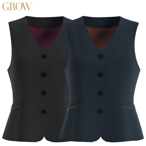 ベスト GVEL-2258 5号~23号 女性用 GROW グロウ 2色展開 ベスト GVEL-2258 5号~23号 女性用 GROW グロウ 2色展開