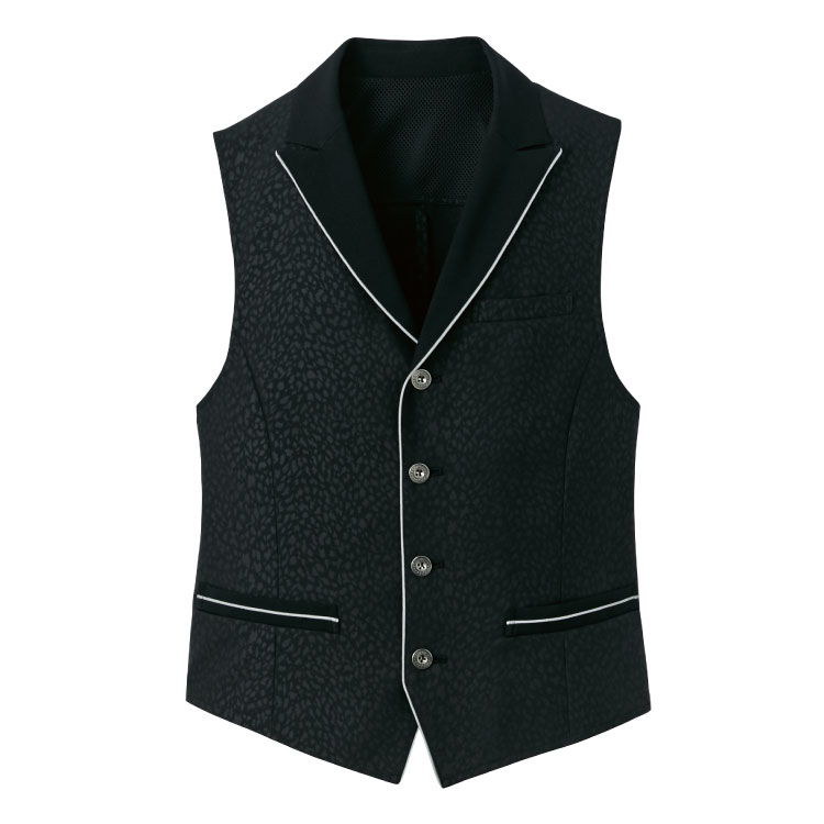 ベスト(男女兼用) LVEU-1702 SS〜4L 黒 LAND ランド サーヴォ SerVo