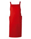 【エプロン】【サーヴォ エプロン-フリーサイズ CA1642】 飲食店制服 カフェ レストラン 書店 生花店 雑貨店 花屋(4)