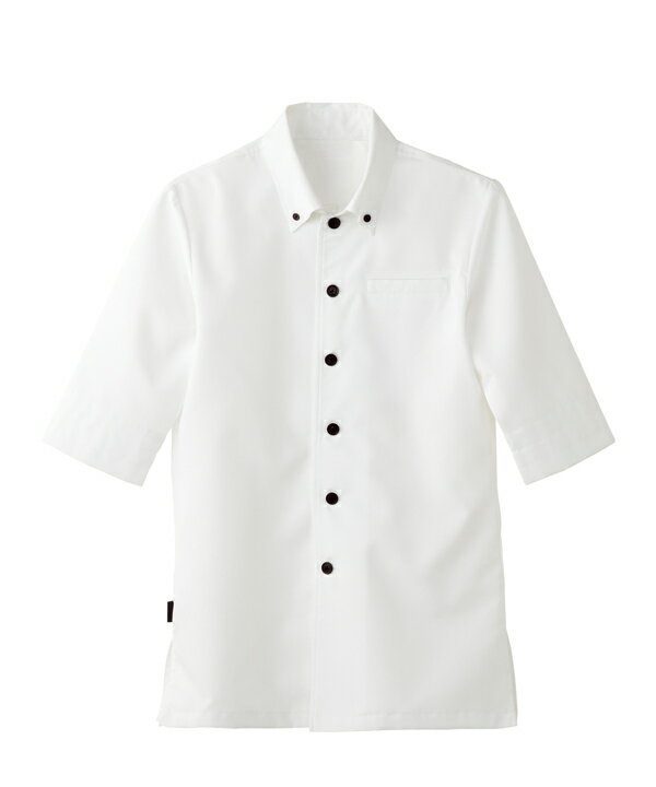 【シャツ】【サーヴォ 男女兼用ショップコート-SS〜4L ET7727】前掛 洋食 和食 カフェレストラン バー 居酒屋