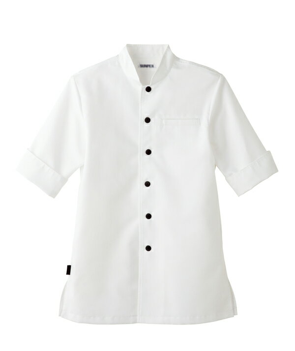 【シャツ】【サーヴォ 男女兼用ショップコート-SS〜4L ET7730】前掛 洋食 和食 カフェレストラン バー 居酒屋