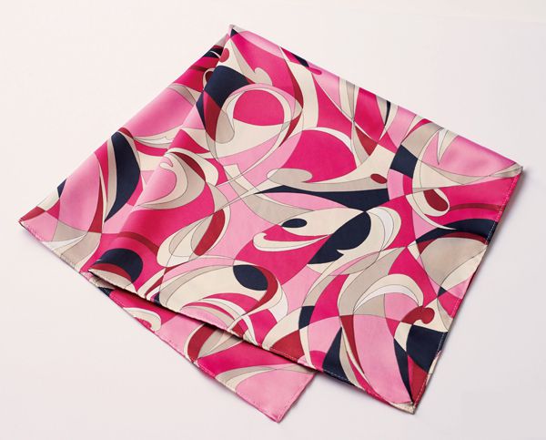 【アクセサリー】【ハネクトーン HANECTONE スカーフ-フリーサイズ 8085】女性用　レディス　事務服　オフィス　受付　サービス　接客　シルキーサテン　ポリエステル100％　ワンポイント　華やか　アクセント　ブルー系　ピンク系　2色展開【カウンタービズ Counter Biz】