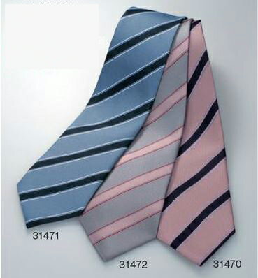 レギュラーネクタイ（スモールポイントストライプ） 31470 ピンク系 ハネクトーン