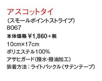 アスコットタイ(スモールポイントストライプ) ...の紹介画像2