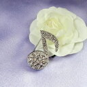 【送料無料】 音符 ブローチ おしゃれ 音楽 ジュエリー 人気 上品 アクセサリー プレゼント ギフト 結婚式 入学式 レディース 華やか ウエディング パーティー キラキラ ブローチ おしゃれ 普段使い お出かけ