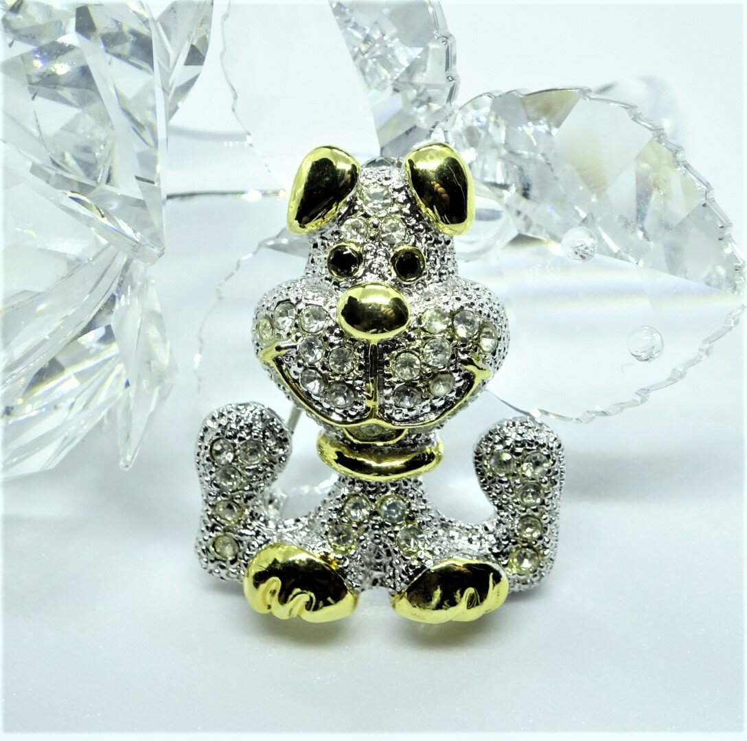 ブローチ おしゃれ 犬 いぬ 動物 かわいい 人気 上品 アクセサリー プレゼント ギフト 結婚式 レディー..