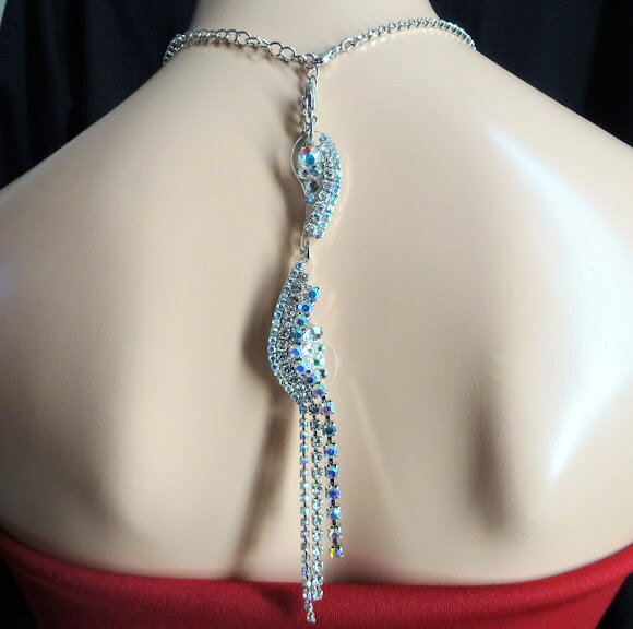 社交ダンス バックチャーム 衣装 パーティー ブライダル 綺麗 華やか 人気 上品 アクセサリー トップス モダンドレス スカート プレゼント ギフト 結婚式 ...