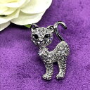 猫 タックピン ブローチ おしゃれ ネコ 動物 かわいい 人気 上品 アクセサリー プレゼント ギフト 結婚式 レディース 華やか ウエディング パーティー キ...