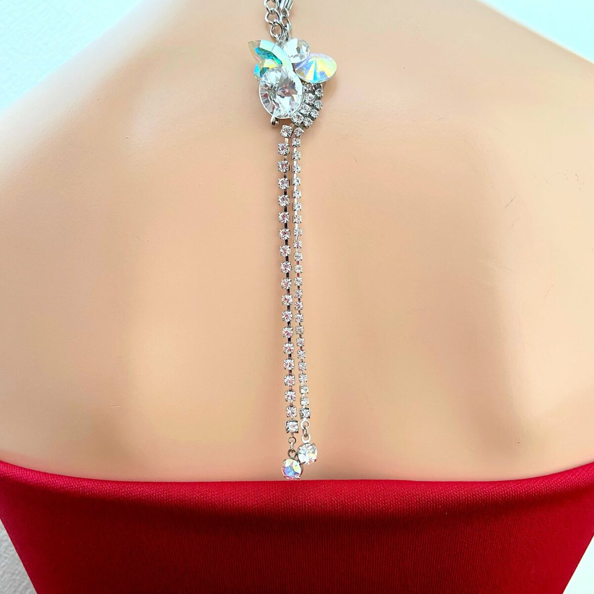 社交ダンス バックチャーム 衣装 パーティー ブライダル 綺麗 華やか 人気 上品 アクセサリー プレゼント トップス モダンドレス スカート ギフト 結婚式 ...