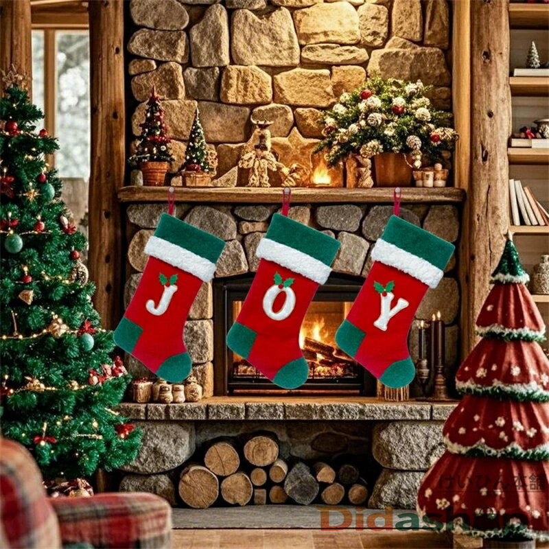 クリスマス ソックス 【全26種】 靴下 クリスマスソックス 飾り プレゼント袋 プレゼント 小物 サンタソックス 暖炉 可愛い インテリア パーティ クリスマス会 赤 撮影 写真 英字 グッズ 雑貨 ツリー パーティーグッズ 吊り下げ ハンギング 装飾 玄関飾り 小物 壁飾り