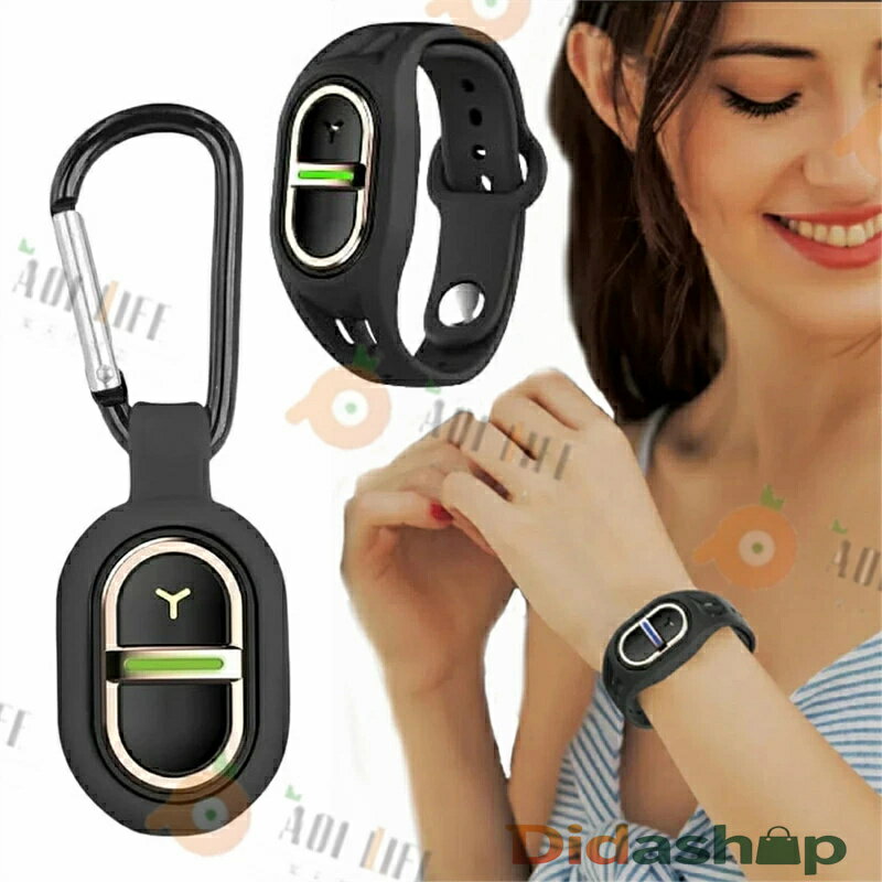 蚊に怯える全方位虫バリア！虫が嫌がり逃げていく！つけるだけ超小型虫よけ器薬剤不使用 お子様 や ペ..