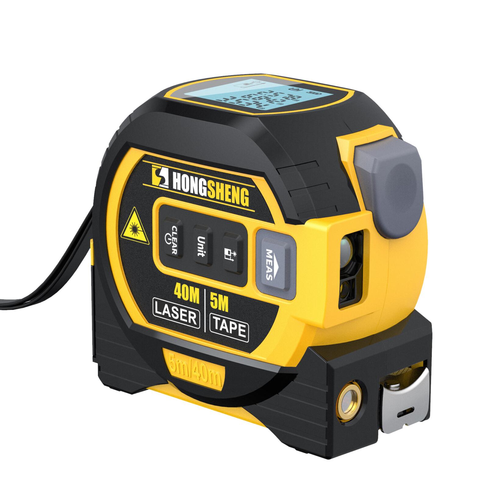 レーザー 距離計 | スケール メジャー 3点間測定 高精度 ゴルフ 屋外 建築 マグネット コンベックス 巻..