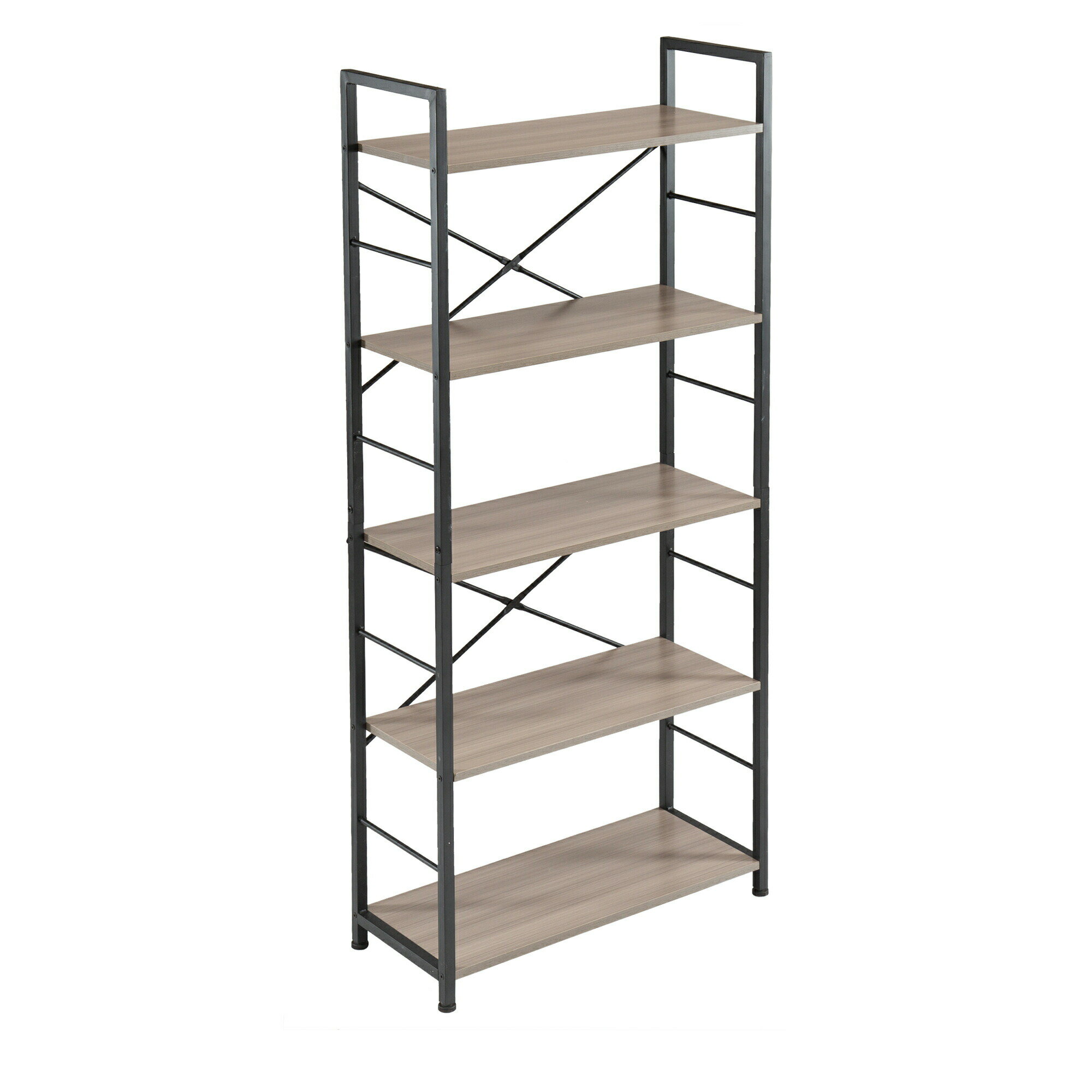 ブラウン　新作 収納棚 収納ラック 収納 ユニットシェルフ オープンラック スチールラック 木製 スリム キッチン 本棚 食器棚 レンジ台 リビング キッチン 部屋収納 おしゃれ 北欧(3.0)