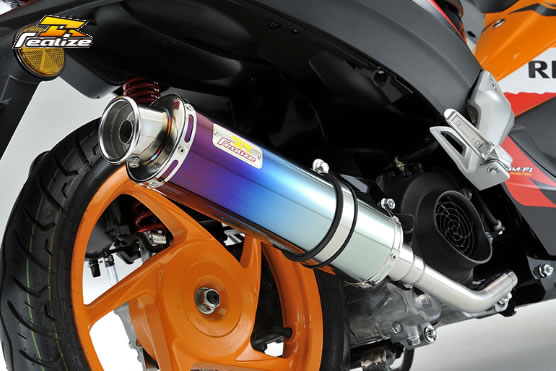 Realize(リアライズ) 22Racing Ti チタンマフラー タラ二ス110 332-009-01