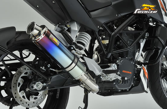 Realize(リアライズ) 22Racing Ti チタンマフラー KTM DUKE200 336-009-01