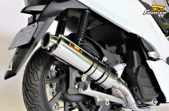 Realize(リアライズ) 22Racing SUS ステンレスマフラー PCX160(KF47) 351-009-00