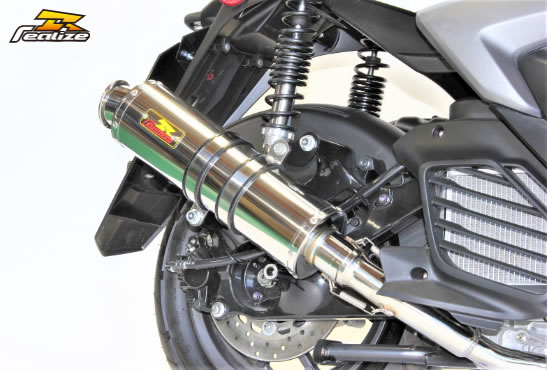 Realize(リアライズ) 22Racing SUS ステンレスマフラー シグナス グリファス 352-009-00