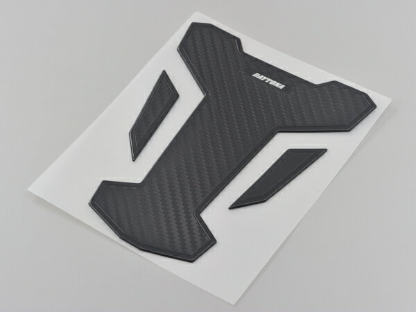 DAYTONA (デイトナ) タンクパッド（軟質エンブレム） 3ピース T1 カーボン調　　 98318