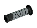 DAYTONA (デイトナ) PRO-GRIP スーパーバイクグリップ#719 耐震GEL 125mm 貫通 ブラック/グレー 98046