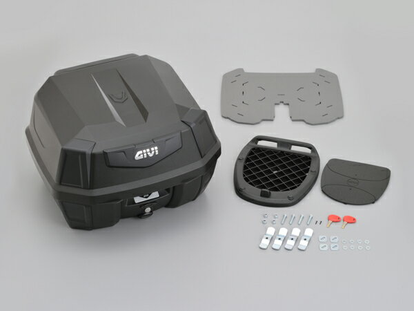DAYTONA (デイトナ) GIVI B42N-ADV モノロックケース 未塗装ブラック(ブラックパネル) 22124
