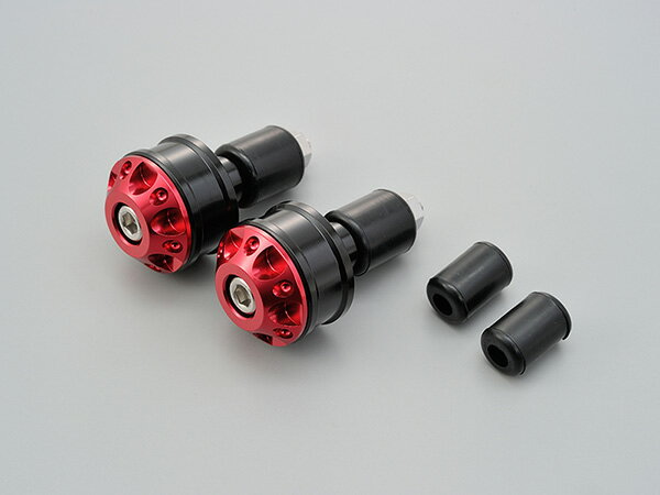 DAYTONA (デイトナ) アルミヘビーウェイトバーエンド ファインカットType レッド 71959