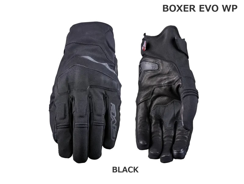 Gloves - FIVE（ファイブ）防水グローブ　BOXER EVO WP（ボクサーエボウォータープルーフ）BLACK