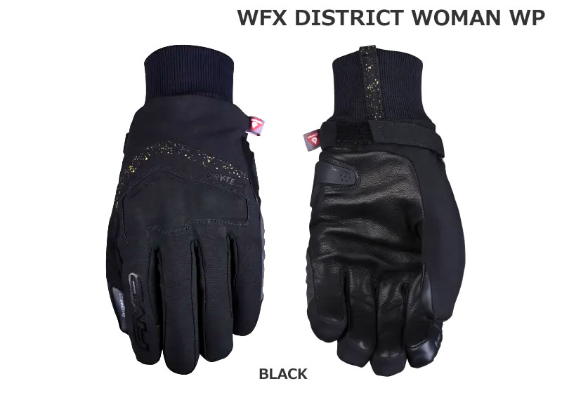 FIVE（ファイブ）レディースウインターグローブ WFX DISTRICT WOMAN WP（ディストリクトウーマン）BLACK