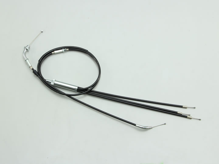 ハリケーン スロットルケーブルassy ブラック HB4718