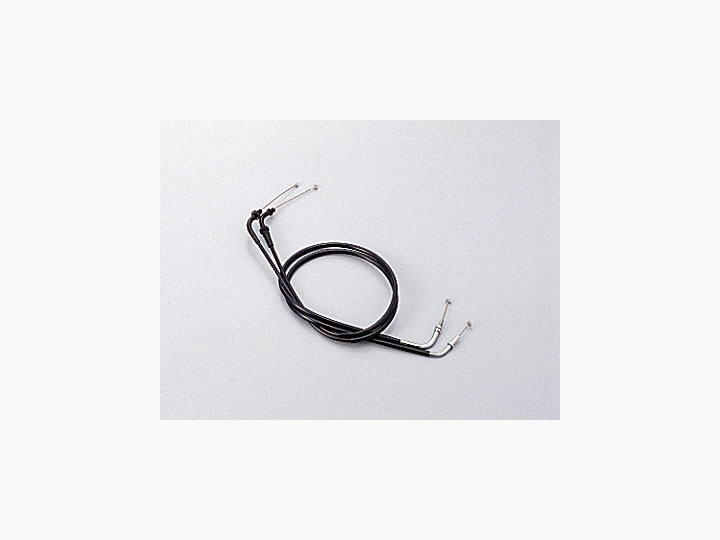 ハリケーン ロング　スロットルケーブルW ブラック アウター長 1035/1035mm HB6071-10