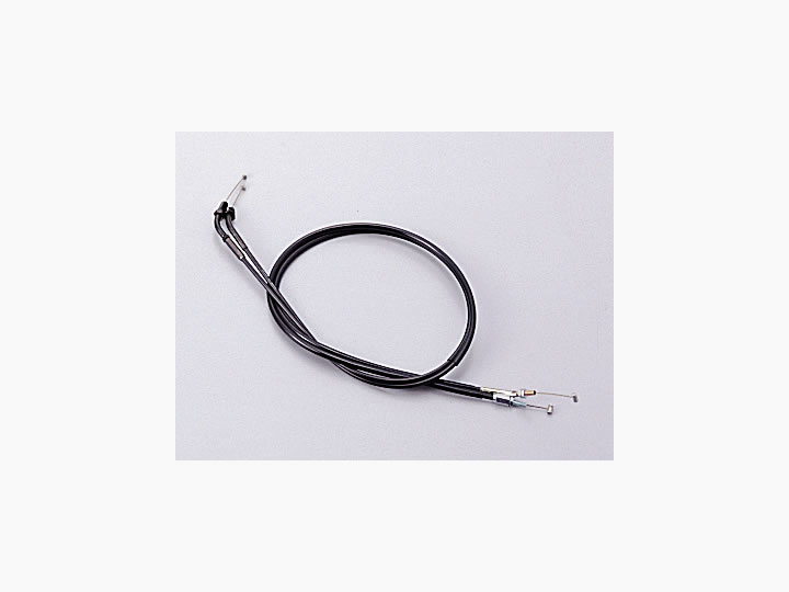ハリケーン ロング　スロットルケーブルW ブラック アウター長 1190/1210mm HB6132