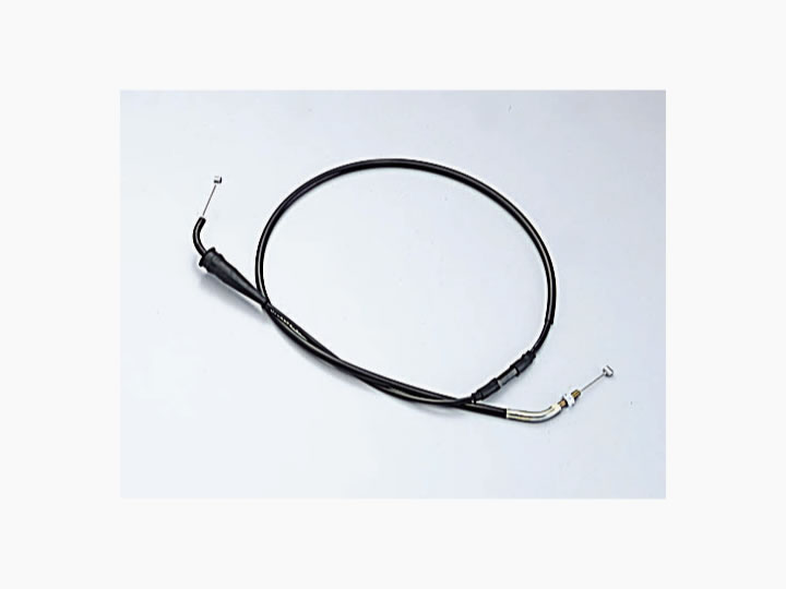 ハリケーン ロング　スロットルケーブル ブラック アウター長 1180mm HB6350-10