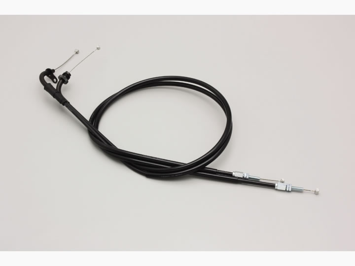 Rakuten - ハリケーン ロング　スロットルケーブルW ブラック アウター長 1100/1100mm HB6550-10