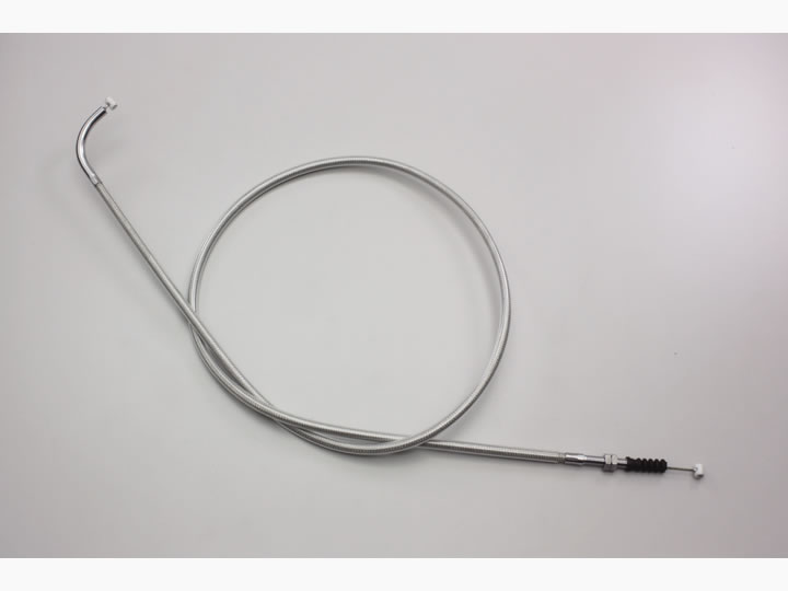 ハリケーン ロング　クラッチケーブル ステンレスメッシュ アウター長 1410mm HB6727M-10