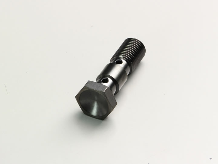 Rakuten - ハリケーン バンジョーボルト　ダブル ブラック ネジピッチ1.25mm HB7813SB