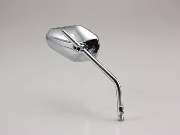 ハリケーン オクタゴンミラー クロームメッキ 取付ネジ M10正 HA6228C-01