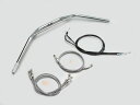 ハリケーン トラッカーHIGH ブリッジ付 ハンドルSET CB1300SB(05-09 SC54) ABS無車 クロームメッキ H002-031C