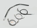 ハリケーン トラッカーHIGH ハンドルSET CB1300SB(05-09 SC54) ABS無車 ブラック H002-044B