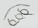 ハリケーン トラッカーHIGH ハンドルSET CB1300SF(03-09 SC54) ABS無車 クロームメッキ H003-044C