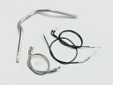 ハリケーン ナロー4型 ハンドルSET CB400SF vtecRevo(08-13 NC42)ABS無車 クロームメッキ H008-048C